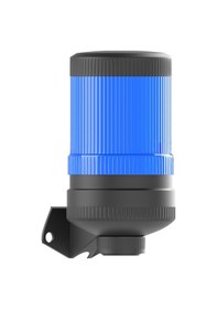 Resim Mesan Ø70 1 Kat Işıklı Kolon Sabit Ampul Buzzer Duvar Montaj Mavi 48vdc Ms 402.5.48vdc 