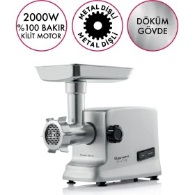 Resim Wismann Kıyma Makinesi Power Grind WS3500 (3 Fonksiyonlu) 