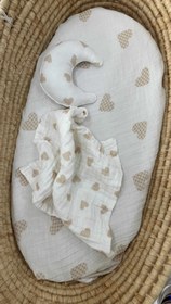 Resim BabyBEK Dama Müslin Uyku Arkadaşı-Ay 