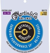 Resim Martin & Co MA175 Akustik Gitar Teli 11-52 Custom Light 
