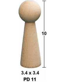 Resim Boyanabilir Peg Doll Pd11 