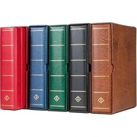 Resim Leuchtturm Varıo G Geniş Kasetli Klasör (275X325X90MM) (Kağıt Para, Pul, Zarf ve Efemera Koleksiyonlarınız Için Idealdir), Kahverengi Kapak 