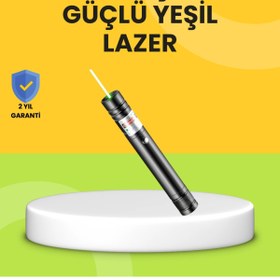 Resim LTG Nova Bfs Uzun Mesafe Görünürlüklü Yeşil Lazer Pointer Şarjlı 