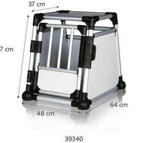 Resim Trixie Köpek Taşıma Alüminyum Kafes 48 x 57 x 64 CM 