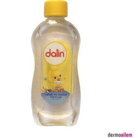 Resim Dalin Rahat Ve Mutlu Vanilya Kokulu Bebek Yağı 200 ml 