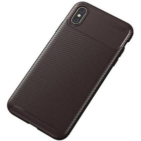 Resim Apple iPhone X Uyumlu Kılıf Negro Silikon Kapak Kahverengi 