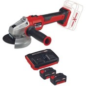 Resim Einhell AXXİO 18/115 Q 2X4.0AH Akülü Avuç Taşlama Twincharger Set 