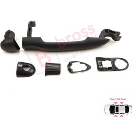 Resim Clio 4 Scenic 3 Captur 1 için Dış Kapı Açma Kolu 806B02596R 