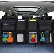 Resim Ankaflex Araç Içi Oto Koltuk Bagaj Organizer Eşya Düzenleyici Askılı Çanta 4 Cep 