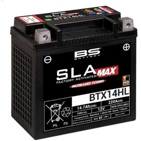 Resim BS BTX14HL SLA MAX Motosiklet Aküsü 