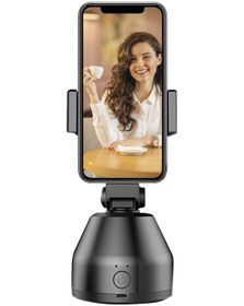 Resim Leezsing 360 Dönen Akıllı Takip Çekim Topu - Yüz Tanıma, Bluetooth Bağlantılı, Taşınabilir Vlog Aparatı 