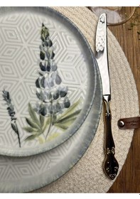 Resim Bambum Lara Herb 24 Parça Porselen Yemek Takımı 