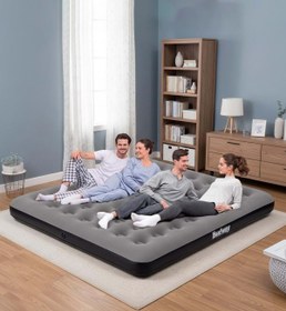 Resim Bestway Ultra King 3 Kişilik Şişme Yatak 203x183x22cm 671HC 