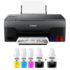 Resim Canon Pıxma G2420 Tanklı Yazıcı Tarayıcı Fotokopi Usb A4 +ınk Bk 