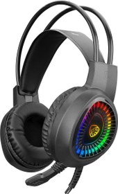 Resim Hytech HY-G3 EAGLE Siyah 7.1 Usb Surround RGB Ledli Gaming Oyuncu Mikrofonlu Kulaklık 