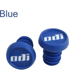 Resim Yunjin Shop Blue-1pair-Kapak Stili Odı Mtb Gidon Sapları Yumuşak Silikon Darbeye Dayanıklı Gidon Kavrama Aşınmaya Dayanıklı Bmx Dengesi Bisiklet Kavrama Bisiklet Parçaları (Yurt Dışından) 