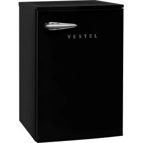 Resim Vestel Retro SB14301 Siyah Buzdolabı 
