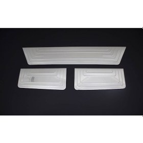 Resim Omsa Vw T5 Caravelle Krom Kapı Eşiği 3 Parça 2010-2014 Arası 