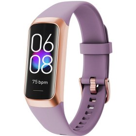 Resim Reedark C60 Akıllı Bileklik: Vücut Sıcaklığı, Nabız, Tansiyon, Oksijen İzleme, 3atm Su Geçirmez, Adım Sayar, Kamera Kontrolü 