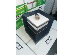 Resim Pyt Plastik Damla Küp Düz Fener 