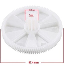 Resim Populer Kenwood MG300/400/450/470/500 PG500 MG520 MG510 KW650740 Kıyma Makinesi Büyük Dişli Uyumlu 