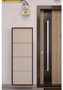 Resim Ceha 4'lü Metal Ayakkabılık - Kahverengi/Krem K.AYK-4 /AB8317-1013 
