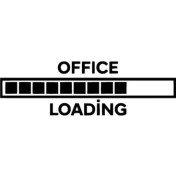 Resim Office Loading Sticker Duvar Dekor Sticker 40 x 12 cm 