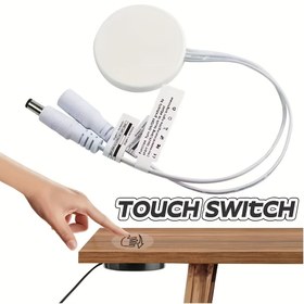 Resim Penetreyapılabilir 30mm Ahşap Panelli Kablosuz Dokunmatik Sensörlü Işık Anahtarı Kontrolü, El Hareketi ile Kumanda Edilebilir ve Ayarlanabilir LED Aydınlatma Dimmer 