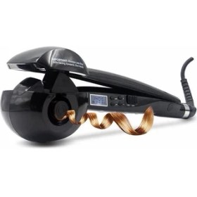 Resim Danlu Siyah Au Saç Waver Saç Bigudi Otomatik Rotat Seramik Otomatik Bigudi LED Ekran Sıcaklık Professiona Bigudi Şekillendirici Araçları Elektrikli Curling (Yurt Dışından) 