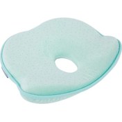 Resim Teltree 0-1 Yaş Yıkanabilir Bebek Yastığı - Hafıza Köpüklü, Düz Kafa Sendromunu Önler, Mavi Kadife 