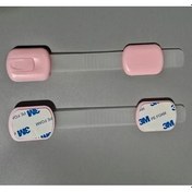 Resim Samdoo Bebek Güvenlik Kilitleri - Çocuklar İçin Çekmecelik Dolap Kapak Kilitleri, Toksik Olmayan Ve Dayanıklı, Pembe Çok Renkli 