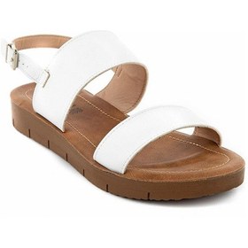 Resim Muya Cama Anatomik Taban Kadın Sandalet Beyaz 