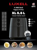 Resim easytekno Luxell Fastfryer Xl 5.5 Litre ( Yağsız Fritöz Airfryer ) Lx-fc5130 