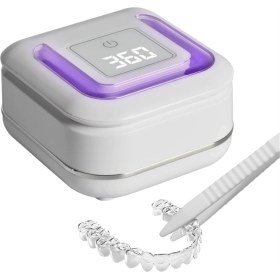 Resim Ipoearthu Dijital Zamanlayıcılı Ultrasonik Retansiyon Temizleme Makinesi, Görüntüleme Portlu Uv Diş Temizleme Podu, 180 ml Abd Fişi (Yurt Dışından) 