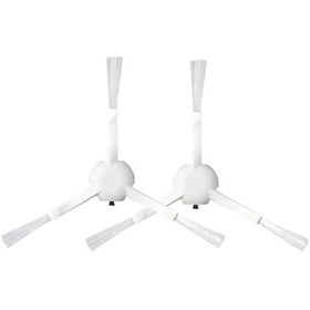 Resim Xiaomi Mop 2 Stytj03zhm Uyumlu 2 Adet Beyaz Yan Fırça 