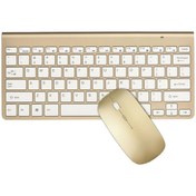 Resim TahTicMer Reeder A7i Quad Pink Kablosuz Wireless Taşınabilir Klavye Mouse Set Q Klavye 