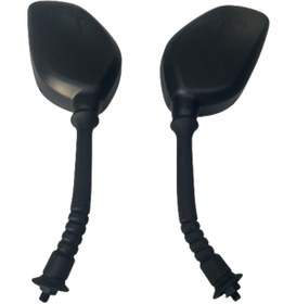 Resim MotoExpress Rks Kuba Spontini110 Zenzero125 Vn50 Pro Uyumlu Sağ Sol Dikiz Aynası Takımı Seti Om 