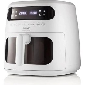 Resim Çok Renkli Akıllı Hava Fritözü, Sağlıklı ve Pratik Pişirme Deneyimi 