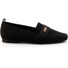 Resim Siyah Kadın Loafer Ayakkabı K01327023382 Çok Renkli 