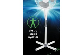 Resim Kiwi KFAN 7417 Ayaklı Vantilatör 