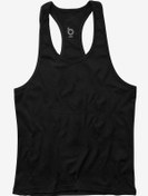 Resim BLUU Basic Fitness Gym Tank Top Sporcu Atleti 