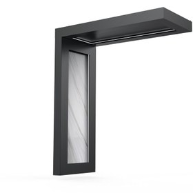 Resim KORRAIN VIELA KOMPAKT- ALÜMİNYUM KAPI ÜSTÜ SUNDURMA-160 CM-SOL 