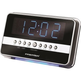 Resim Premier Prc-97 Fm/Am Led Göstergeli Alarm Saatli Radyo 