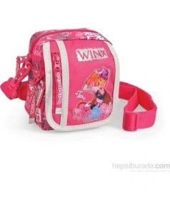 Resim Yaygan 62442 Winx Omuz Çantası Kız Çocuk İçin Pembe 12 x 14 x 4 Cm Kapasiteli Üç Bölmeli 