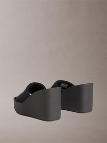 Resim Calvin Klein Kadın Wedge Canvas Detaylı Sandalet 