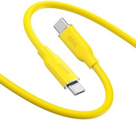 Resim AOHI MacBook Pro, iPhone 15 Pro Max Plus, iPad Pro/Air, Galaxy S23Ultra, Piksel, Anahtar, 3.3 ft, Sarı için 140W USB C - USB C Kablosu PD 3.1 Tip C Hızlı Şarj Kablosu 