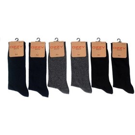 Resim Ozzy Socks 6'Lı Viskon Dikişsiz Erkek Soket Çorap 4 Mevsim-Std Bej 