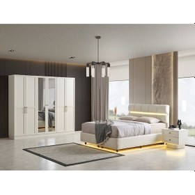 Resim Elabor Mdf Yatak Odası Takımı 