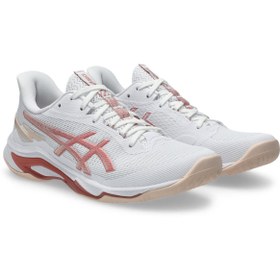 Resim Asics NETBURNER BALLISTIC FF 4 Kadın White/Morganite Voleybol Ayakkabısı 1052A083-103 