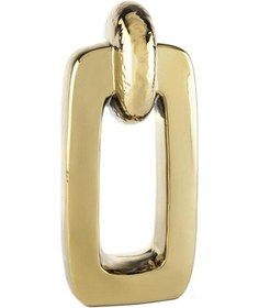 Resim Gold Uzun Seramik Obje 16x6x36 Cm 